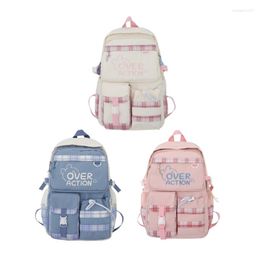 School Bags Fashion Nylon Bookbag Travel Laptop Bag Daypack Backpack For Teenager