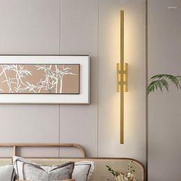 Wall Lamp TEMAR Modern Brass LED 3 Colours Vintage Creative Sconce Light For Home El Living Room Decor