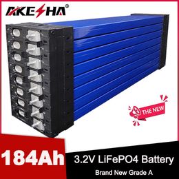 3.2V 200Ah Lifepo4 Rechargeable Battery Lithium Iron Phosphate 184Ah Energy Solar Cells For Home Solar System Power Bank