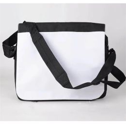 Sublimation Blank Shoulder Bag Polyester Canvas Crossbody with Bulk for Custom Personalized Gifts Multi-function Wholesale GG