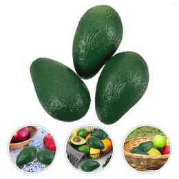 Party Decoration Imitation Avocado Artificial Lifelike Plastic Fruits Wedding Adornment Ornament Realistic