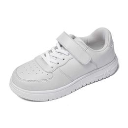 2023 Spring/summer New Girls' Little White Boys' Sports Shoes Anti Slip Breathable Children's Board Shoes{category}