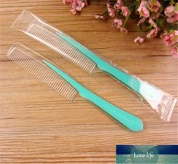 Fashion Bath Supplies Hotel supplies disposable comb hair hotel room toiletries bicolor plastic comb free shipping