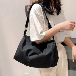 Shoulder Bags 2023 Korean Canvas Female Handbags Satchel Cotton Cloth Crossbody Bag Girl Student Messenger Book