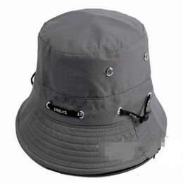 2016 9 Colors 10pcs lot Unisex Summer Fashion Outdoor Fisherman Hat Basin cap Bucket Hat Foldable Sun Beach Hat Cotton Ca237w