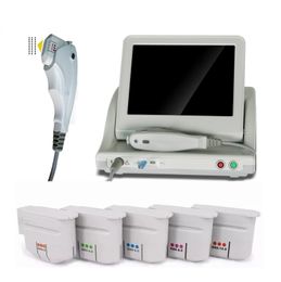 2 IN 1 Portable HIFU Face Lift Body Slimming Other Beauty Equipment High Intensity Focused Ultrasound Skin Tightening Machine 5 Heads Two Ye