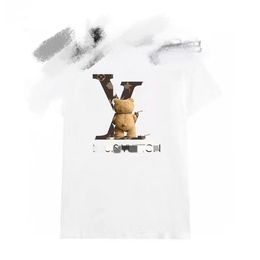 T shirt Designer tshirt Palm shirts for Men Boy Girl sweat Tee Shirts Printing Bear Oversize Breathable Casual Angels T-shirts 100% Pure Cotton Size S-4X yy