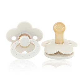 Pacifiers# 2022 High quality and best-selling silicone pacifiers Wholesale pacifier accessories Ivory circular soft dummy baby toys G220612