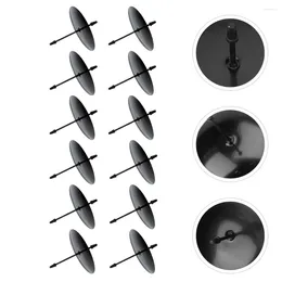 Candle Holders 12 Pcs E Clip Tool Cake Support Rack Tealights Stand Iron Accessories Fix Candles Base