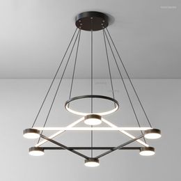 Pendant Lamps Nordic LED Lights Creative Dining Room Decoration Hanging Lamp Living Lustre Indoor Lighting Light Fixtures