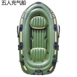 Fishing Accessories Thickened drifting boat kayaking outdoor lake fishing inflatable with cushion 230609