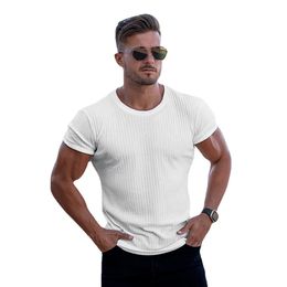 2022 Brand New Men T Shirt 7 Colours Fitness Mens Short T-shirts Sport Man O neck For Male Clothing Tops