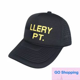 Quality Trucker Hat Casual Ball Caps with Letters Curved Brim Baseball Cap for Men and Women