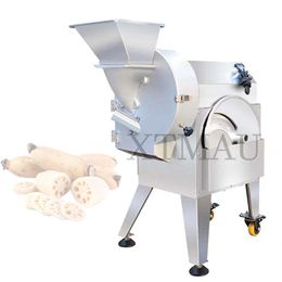 Electric Single Head Vegetable Cutter Newly Upgraded Commercial Vegetable Fruit Cutting Machine