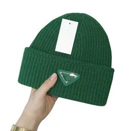 Hat luxury knitted hats brand designer Beanie Cap men's and women's fit Hat Unisex 100% Cashmere letter leisure Skull ou253P