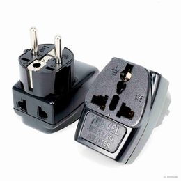 Power Plug Adapter Wholesale 250v India swiss to Grounded Universal in Russia Germany Type E/F R230612