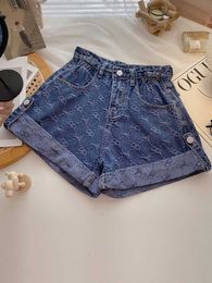 YuooMuoo Brand Design Denim Shorts 2022 New Summer Korean Fashion Crimp Casual Jeans Street Clothing Women's Bottom P230606