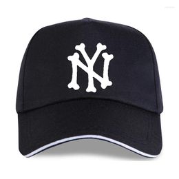 Ball Caps Cap Hat NY Logo Bones I Love USA Style Baseballer Retro Homies Summer Baseball Fashion
