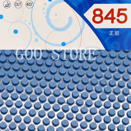 Table Tennis Rubbers Original METEOR 845 Blue Rubber Table Tennis Rubber Pips-out Fast Attack Ping Pong Sponge ITTF Approved 230612