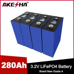 Lifepo4 Rechargeable Battery 3.2V 280Ah Lithium Iron Phosphate 310Ah Cell DIY 12V 24V 48V Boat Golf Cart EV Forklift With Busbar