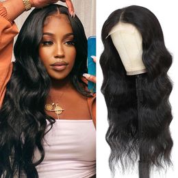 Brazilian Hair Body Wave 13x4 Hd Transparent Lace Frontal Wigs Natural Color 4x4 Lace Closure Wigs Human Hair for Women