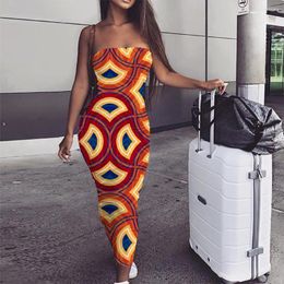 Casual Dresses KYKU Abstract Dress Women Pattern Ladies Colorful Party Dizziness Vestido Sexy Sundress Womens Clothing Summer