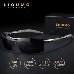 Luxury Brand 2022 Aluminium Sunglasses For Men Polarzed Sun Glasses Man Day Night Driving Anti-Glare Wome Oculos De Sol Masculino