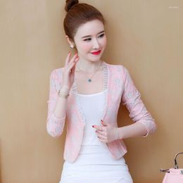 Women's Jackets Summer Fashion Women Lace Solid Hollow Out Knitwear Blouse Female Sweater Cardigan Open Stitch Shawls G468