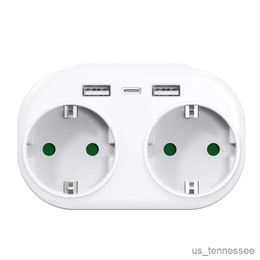 Power Plug Adapter Electrical Socket 250V Outlet Strip Extension 4000W Standard Converter R230612