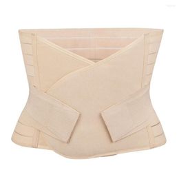 Women's Shapers Waist Trainer Adjustable Maternity Recovery Multifunction Back Pain Postpartum Support Women Belly Belt High Elastic Body