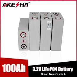 100% Brand New 100Ah 3.2V Rechargeable GRADE A LiFePO4 Battery 12V 400Ah24V 48V 200Ah For Boat Yacht EV Forklift US EU TAX FREE