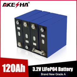 18/24/28PCS 120Ah Grade A Lithium Iron Phosphate Cell 24V 48V LiFePO4 Battery Longer Cycle Life For EV Golf Cart Boat Forklift