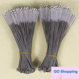 Stainless Steel Drinking Straws Cleaning Brush Pipe Tube Baby Bottle Cup Reusable Household Cleaning Tools 175*30*5mm factory outlet