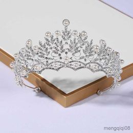 Wedding Hair Jewelry Noble Shine Luxury Tiaras and Crowns Accessory for Women Girls Her True Beauty R230612
