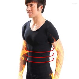 Men's Body Shapers Men's Mens Underwear Shaper Shirt Lift Chest Gynecomastia Belt Belly Waist Tummy Slimming Singlet Elastic T-shirt