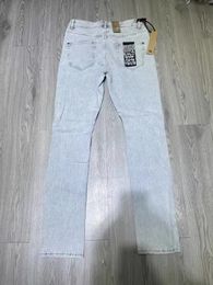 Designer Ksubi Jeans for Mens Man Pants Rip Denim Biker Grey Paint Distress Stretch Motorcycle Bone Halloween