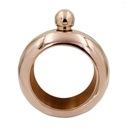 Hip Flasks Wine Bottle Unique Bracelet Stainless Steel Drinkware Accessories For Women Girls Party Hidden Flask