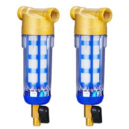 Appliances 2x Copper Tap Water Purifier Filter Filtering Mesh Stainless Steel