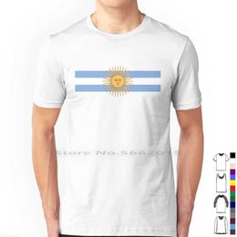 Men's T-Shirts Argentina Flag T Shirt 100% Cotton Soccer Football Sports Rugby Team Argentinian Argentina Flag Of Argentina