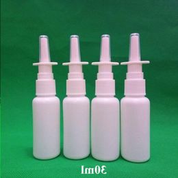 Free Shipping 100 sets 30ml Pharmaceutical HDPE Nasal Spray Bottle with Nasal Sprayer 18/410 Dpidr