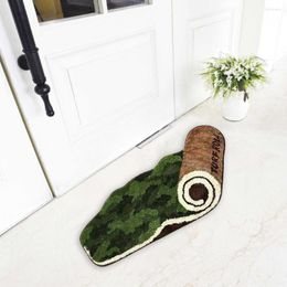 Carpets Door Mat Anti-slip Third Dimension Polyester 3D Lawn Carpet Bedroom Bedside Rug Living Room Supplies