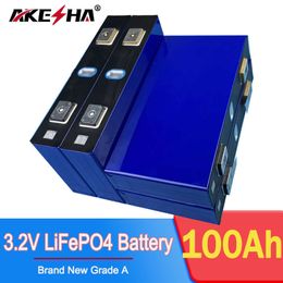 NEW 100Ah Lifepo4 Battery 12V 24V 48V Grade A Rechargeable Battery Pack 3.2V Lithium Iron Phosphate Prismatic Solar TAX FREE