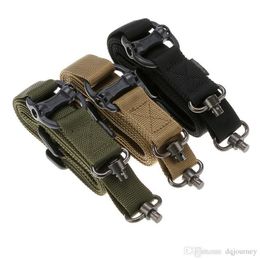 MS4 Mission Tactical Belt Multi-function Rope Strap Single Point with Double Point with Safety Lanyard 3 Colour Selection Ship2207