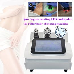 3 in 1 Roller RF Machine 360 Degree Automatic Rotating Vibration Led Light Physiotherapy Skin Firming Body Slimming Machine