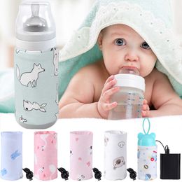 Bottles# USB Insulation Portable Travel Cup Heater Baby bottle Storage Bag G220612