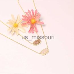 Pendant Necklaces Fashion Designer KsElisa Pendant Necklace Female Rose Crystal Tooth Agate Tooth Necklace Female Ornament White Valentines Day Gift f J230612