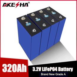 LiFePO4 320Ah Lithium Iron Phosphate 4/8/16PCS BRAND NEW Grade A 310AH Battery For EV Boat Golf Cart Forklift Fast Shipping