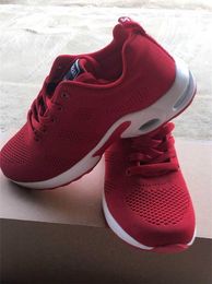 Sneakers Designer Pink Women Air Cushion Surface Shoes Breathable Sports Trainer High Quality Lace-up Mesh Trainers Outdoor Runner Shoe 039