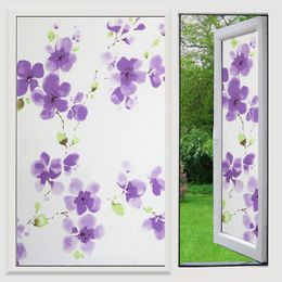 Window Stickers Opaque Self Adhesive Sticker Insulation Frosted Glass Film Bathroom Blackout