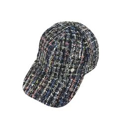 Fashion luxury designer adjustable knitted Woollen casual baseball ball caps for women men travel sun hats263r